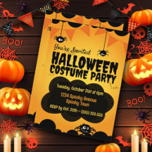 Skrämmande Halloweenfest