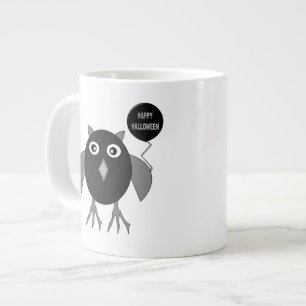 Skrämmande Halloweenfest Ugglamugg Jumbo Mugg