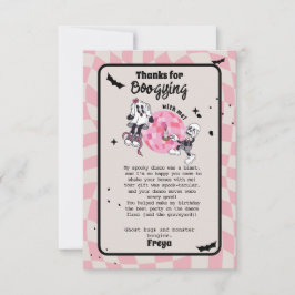 Skrämmande häxa Halloween Tack Kort