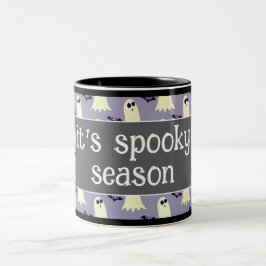 Skrämmande höst Halloween Två-Tonad Mugg