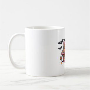 Skrämmande hus av pepparkakor godis Halloween kons Kaffemugg