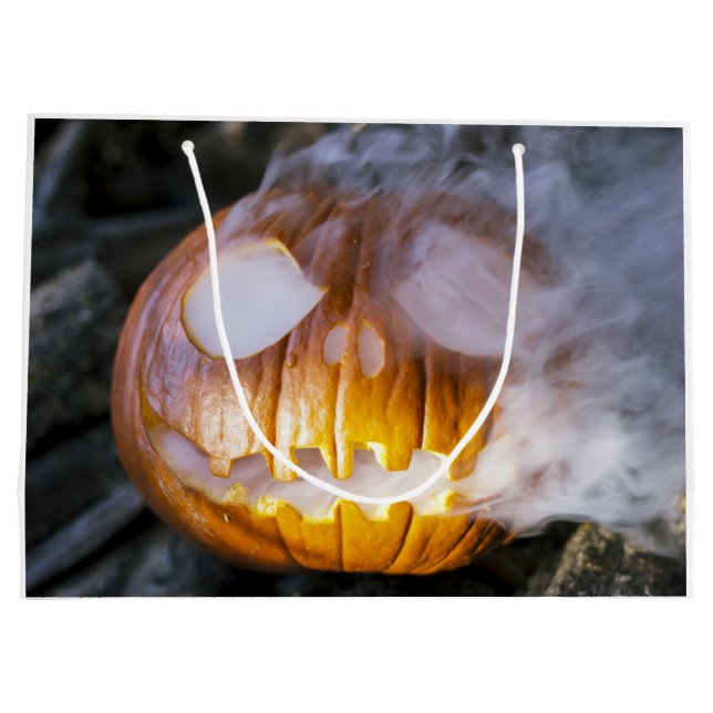 Skrämmande Jack-o-lantern (Baksidan)