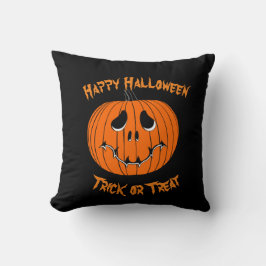 Skrämmande Jack O' Lantern kastkudde Kudde