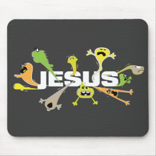 Skrämmande Jesus Musmatta