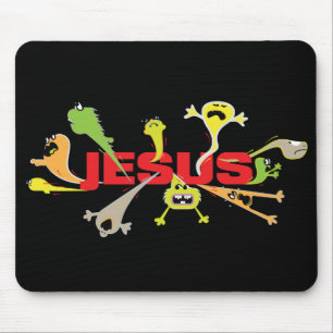 Skrämmande Jesus Musmatta