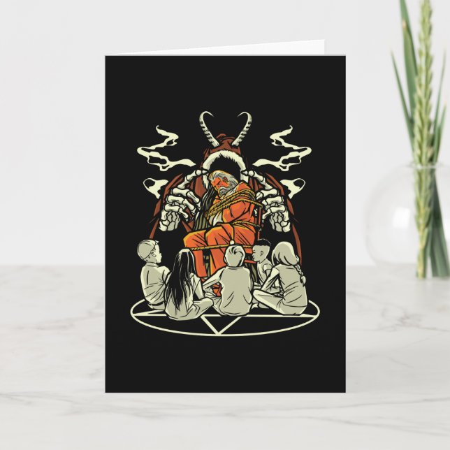 Skrämmande jul kort (Framsida)