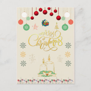 Skrämmande julklapp vykort