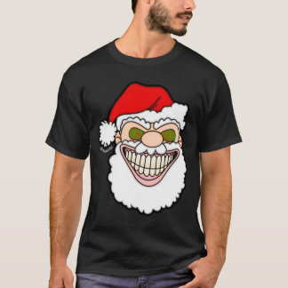 Skrämmande jultomte Screwball-grafik T Shirt