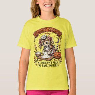Skrämmande kakor Bakarunge Bageri HALLOWEEN PNG T Shirt