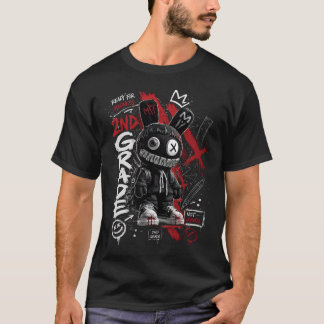 Skrämmande kanin 2:a klass t-shirt | Tillbaka till