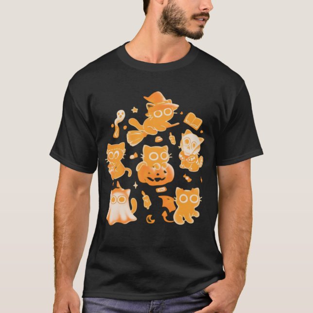 Skrämmande kattungar Klassisk T-Shirt (Framsida)