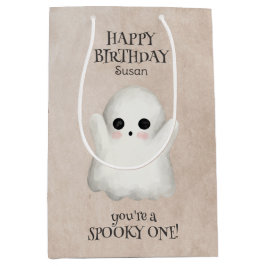 Skrämmande Kawaii-spöke Halloween-födelsedag