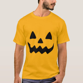 Skrämmande klassiskt Jack-o'-lantern-ansikte T Shirt