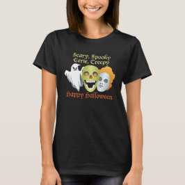 Skrämmande, kuslig, kuslig, läskig t shirt