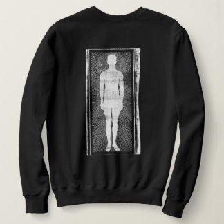 Skrämmande kuslig surrealistisk man abstrakt t shirt