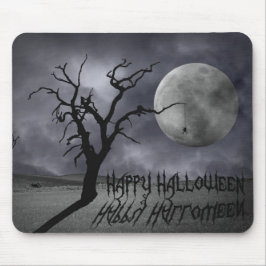 Skrämmande landskaps Halloween Musmatta