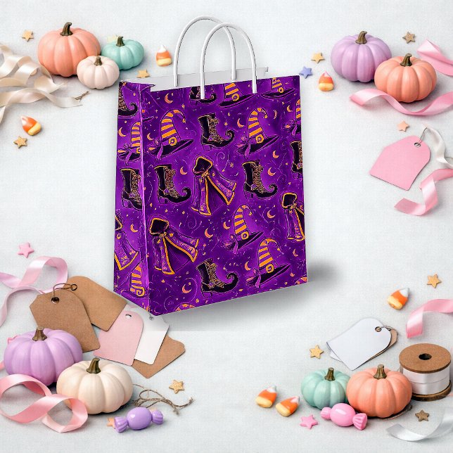 Skrämmande lila häxhatt Halloween (Skapare uppladdad)