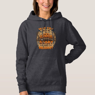 Skrämmande ljusa halloweenpumpor fladdermöss sopkv t shirt