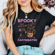 Skrämmande men koffeinsprängd rosa orange Hallowee