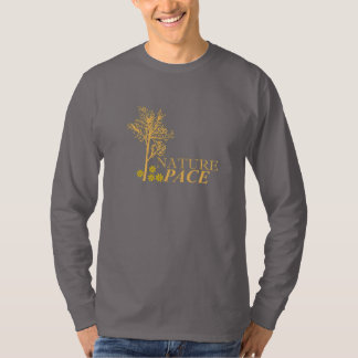 Skrämmande naturutskrift t shirt