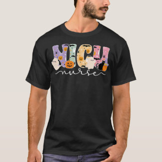 Skrämmande NICU-sjuksköterska Halloween NICU-sjukv T Shirt