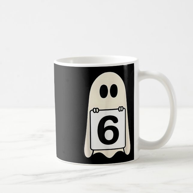 Skrämmande nummer 6 Matchande Halloween-kostym Gru Kaffemugg (Höger)