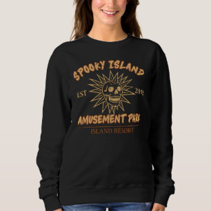 Skrämmande ö - sommar halloween t shirt