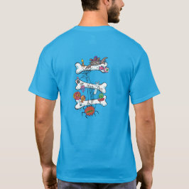 Skrämmande och roliga ben t shirt