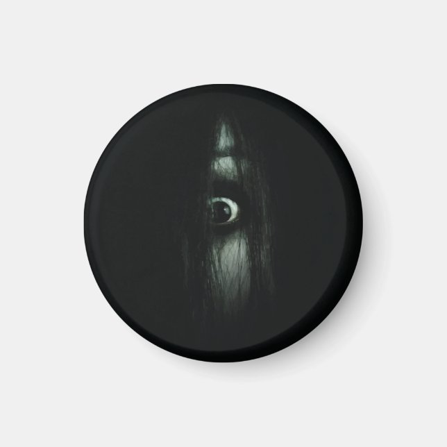 Skrämmande ögon V01 Magnet (Framsidan)