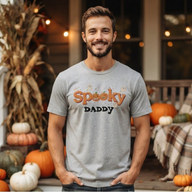 Skrämmande Pappa Halloween 2026 T Shirt (Skapare uppladdad)