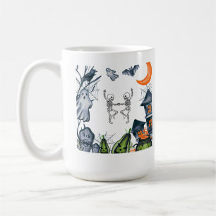 Skrämmande party frame t-shirt kaffemugg