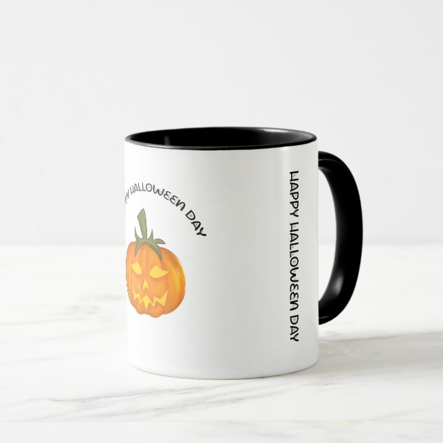 Skrämmande Pumpa-Mugg Mugg (Framsida höger)