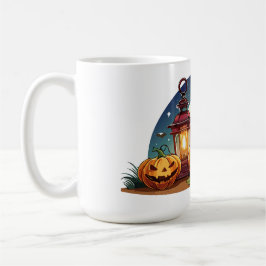 Skrämmande pumpor kaffemugg