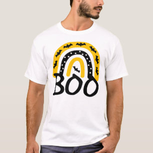 Skrämmande regnbåge och spöklik Halloween T Shirt
