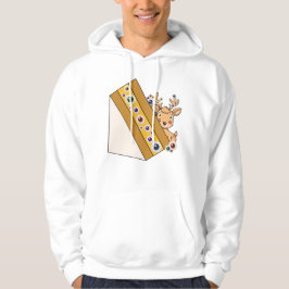 Skrämmande ren-sando - Hemsökta ögonklubbsmacka Hoodie