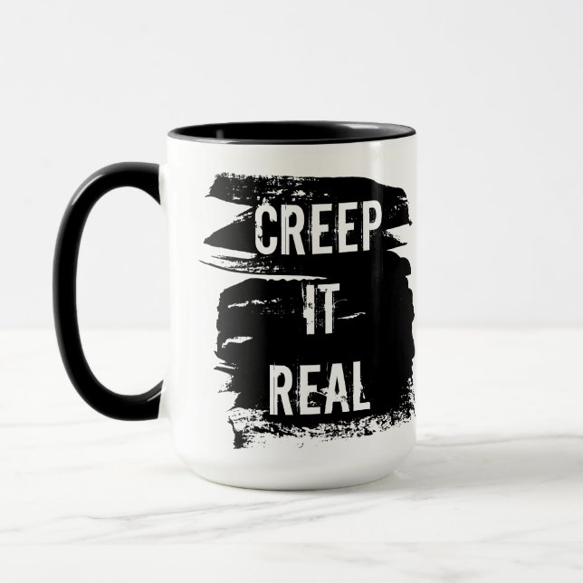 Skrämmande riktigt rolig Halloween Mugg (Vänster)