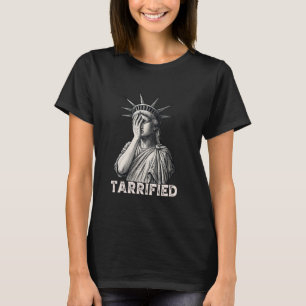 Skrämmande rolig frihetsgudinnan t shirt