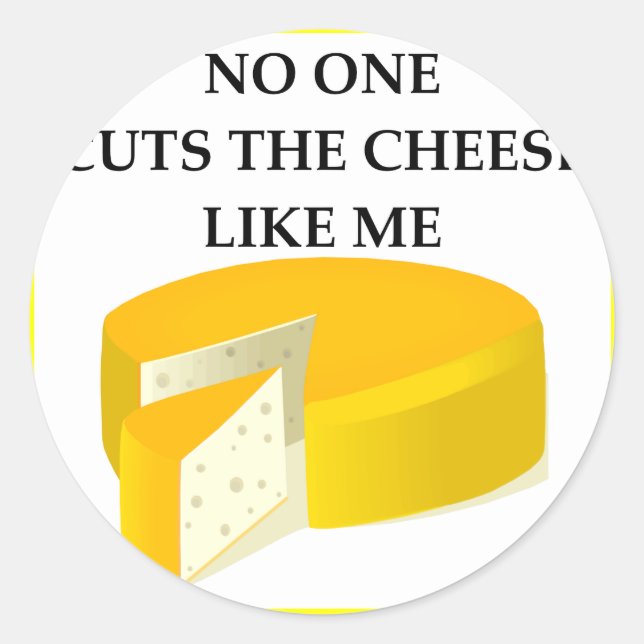 skrämmande runt klistermärke (Framsida)