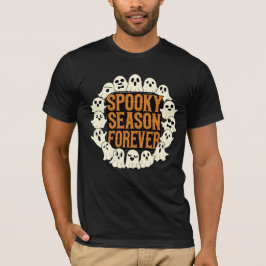 Skrämmande säsong för alltid Söt spökcirkel Hallow T Shirt
