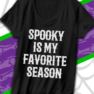 Skrämmande säsong Glad Halloween Rolig Halloween T Shirt