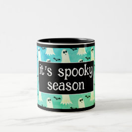 Skrämmande säsong Grön Höst/Halloween Två-Tonad Mugg