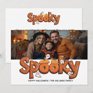 Skrämmande säsong, Halloween familjefoto semester