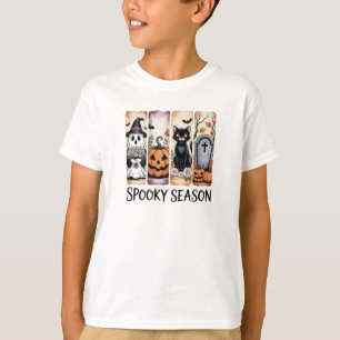 Skrämmande säsong Halloween-konst T Shirt