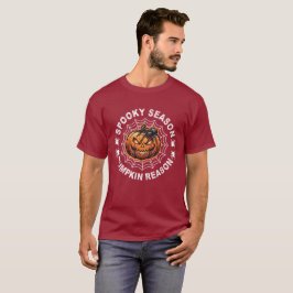 Skrämmande säsong Pumpa Förnuft Halloween T-Shirt