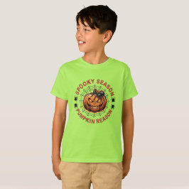 Skrämmande säsong Pumpa Förnuft Småbarn T-Shirt Sö