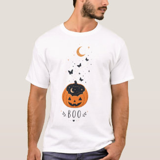 Skrämmande säsong Pumpa Halloween-design T Shirt