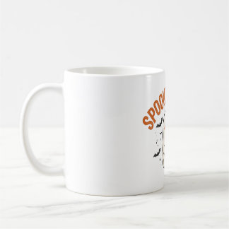 Skrämmande säsong Söt Ghost Kaffe Halloween Mugg