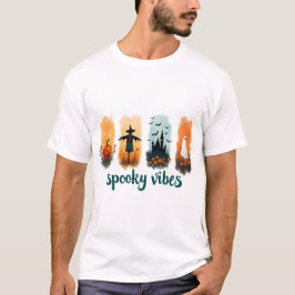 Skrämmande säsong, Vintage Halloween-spöke T Shirt