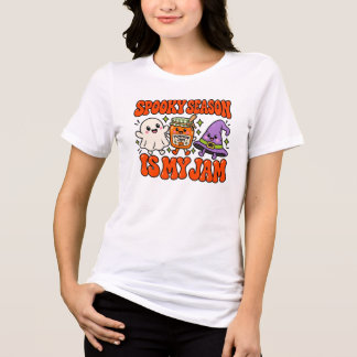 Skrämmande säsongen Pumpa Sylt Halloween T-Shirt