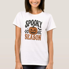 Skrämmande säsongens pumpa t shirt
